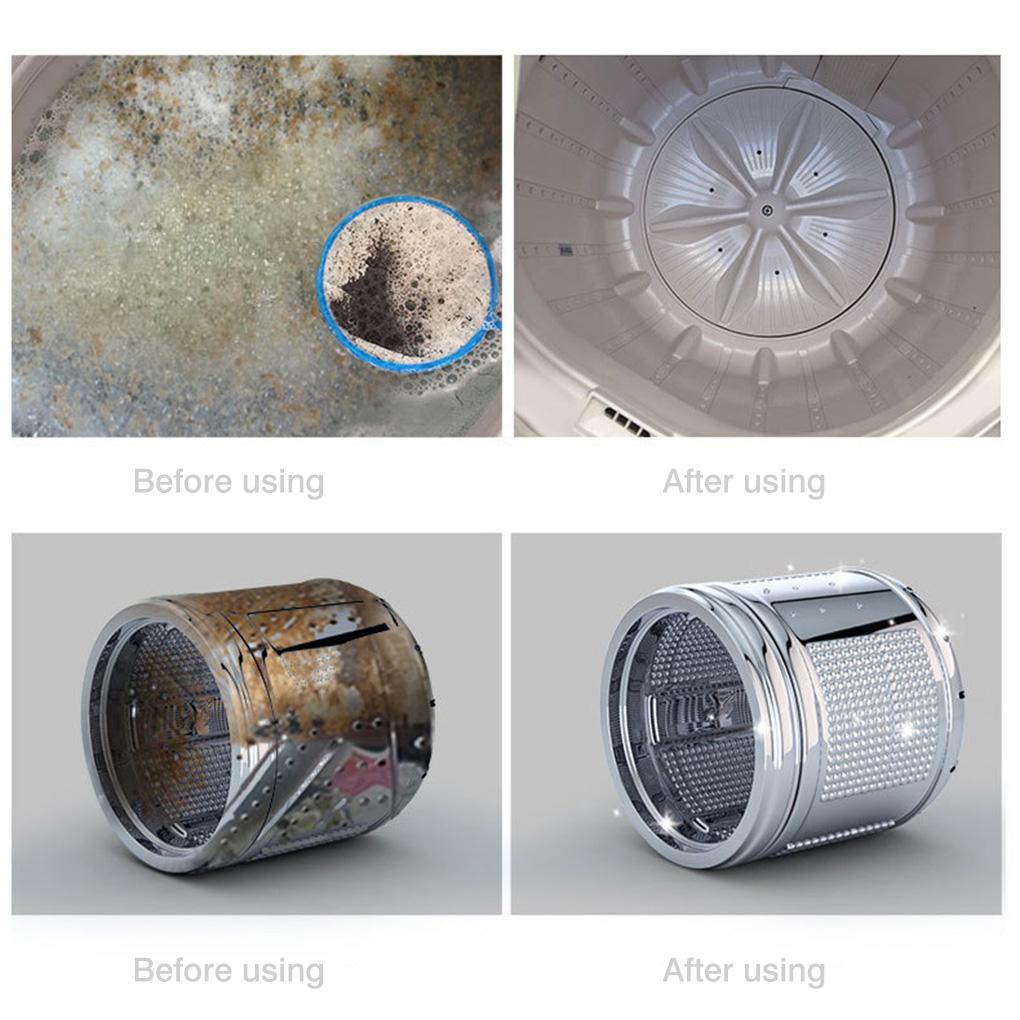 10/50Pcs Affresh Durable Washing Machine Cleaner Descaler Deep Cleaning Chemicals Remover Effervescent Tablet Granules TXTB1