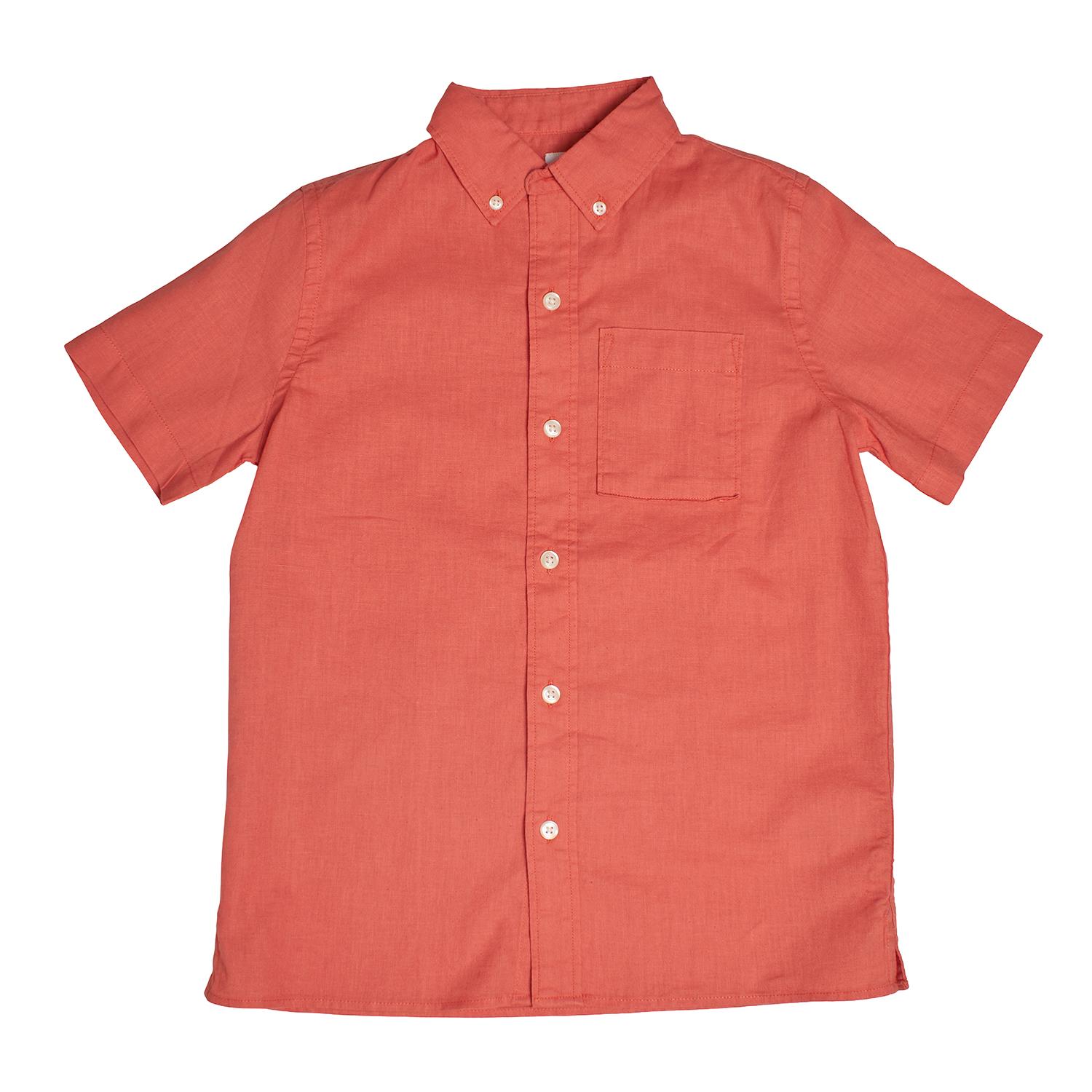 

Рубашка с коротким рукавом с карманом 824550 для мальчика 8 AÑOS оранжевый