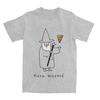 Men Women's Fantasy Pizza Wizzard Shirt Merch Funny  Pizzas Lover Pure Cotton T-shirt Clothing Graphic Print Tees Summer