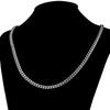 6-18mm Heavy Women Mens Miami Cuban Link Chain Silvery Stainless Steel Necklace