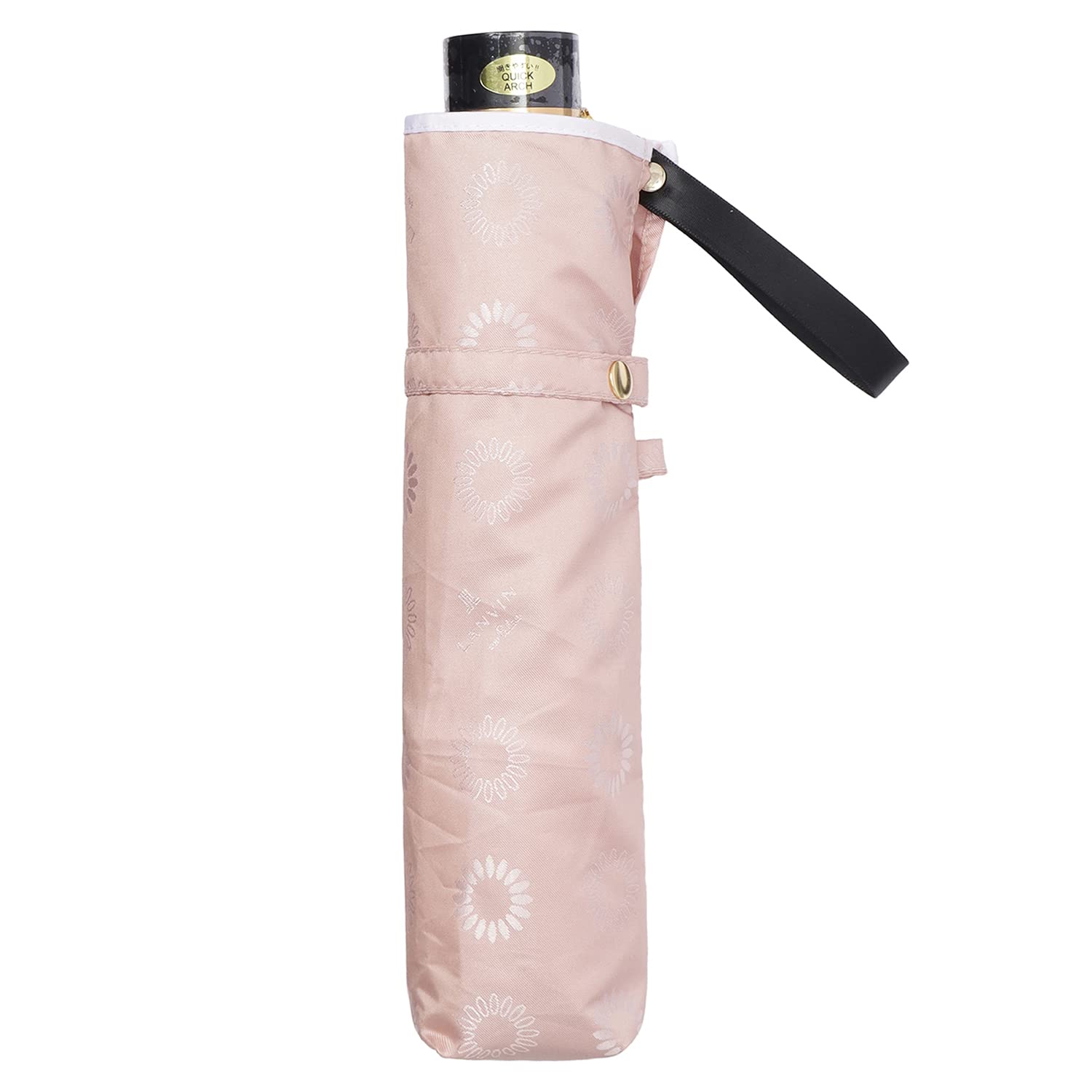 

on MOONBAT Folding Umbrella Umbrella 55cm Jacquard 10913 Pink [LANVIN Bleu] [Gift] Women s