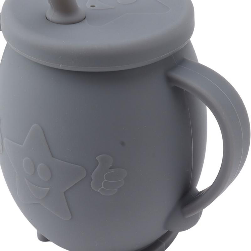 230ml Becher für Kleinkinder Silikon Trainings-Trinkbecher