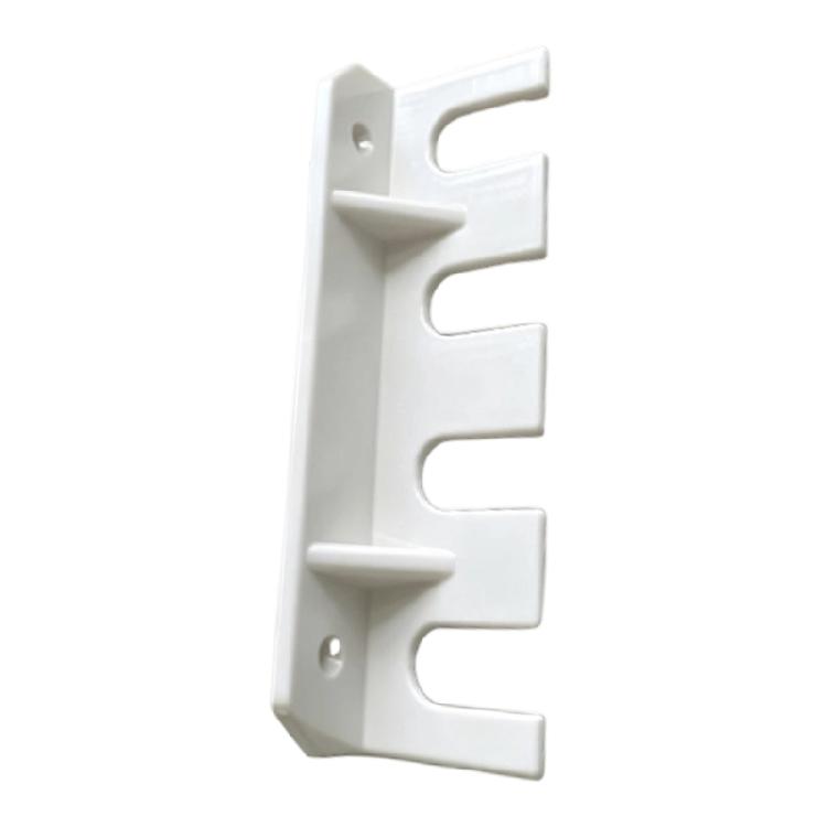 Watering Tool Wall Organizers 4Slot Garden Hose Nozzle Holder Rack for Garage Shed Storage and Easy Access On Wall