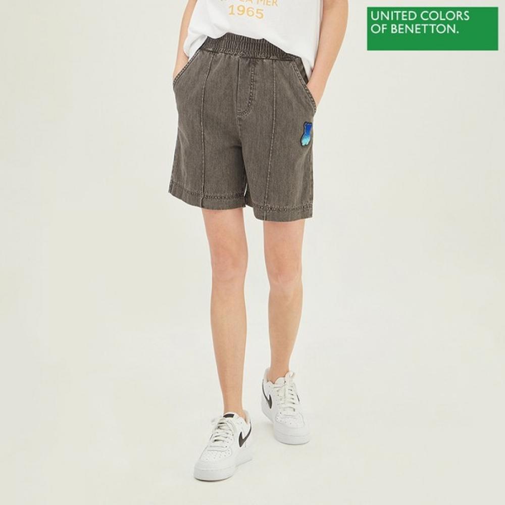 

Benetton Benetton Bear Waffen Denim Shorts Badp69331 Dg dark gray/42