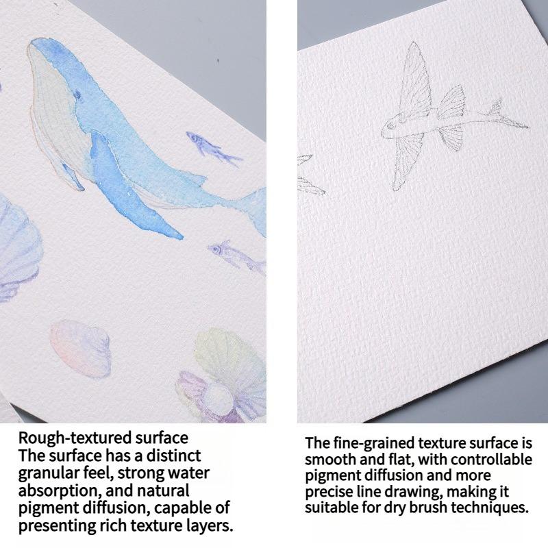 1PC new watercolor book children's painting book hot-selling sketchbook art students
