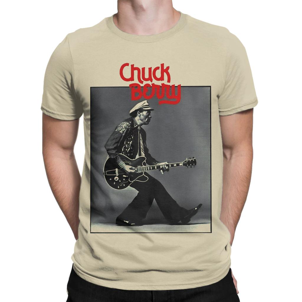 Little Queenie Chuck Berry Funny Graphic 100 Cotton Tshirt Chuck Berry Tees Tops For Unisex