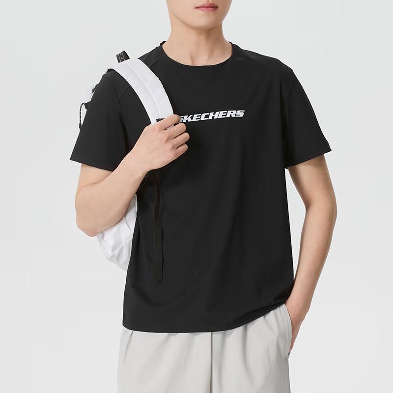 Skechers Unisex Short Sleeve Sports T-Shirt XL