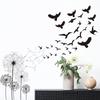Classic Black and White Heart Wall Stickers for Girls Room Decoration Women Bedroom Living Room Wall Decals Kids Room Stickers
