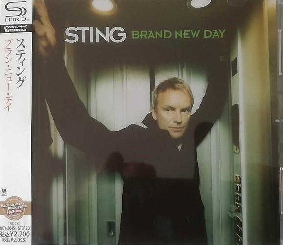 CD STING  Brand New Day SHMCD UICY20451 AM 2013 Japan Obi Rock