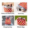 Cartoon Large Capacity Lunch Bag Insulated Hand-Held Insulated Bag Waterproof Foldable Picnic Bag Vegetable Storage