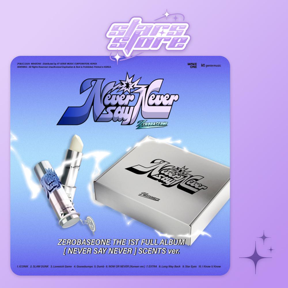 (PRE-ORDER) ZEROBASEONE - The 1st Full Album NEVER SAY NEVER (SCENTS Ver.)