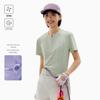 Women's Quick-Dry Sun Protection Yoga Top - Short Sleeve Breathable Moisture-Wicking T-Shirt for Summer