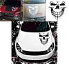 1 Pc Punisher Skull Head Car Sticker Featuring A Stylish Design For Ultimate Car Customization