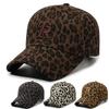 Leopard Print Baseball Cap Unisex Sun Hat Outdoor Sunscreen Cap Letter Embroidered Cap