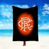 [1pc Rangers FC Blanket] All-Season Blanket - Cozy Blanket for Sofa Couch Home Decoration, Digital Printed Nap Blanket