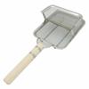 Endo Shoji TKG Ginkgo Roast, Square, Perfect for Roasting Small Beans, Chestnuts, and More. Wooden Handle Keeps the Pot Cool. Total Length: 410mm, Wid
