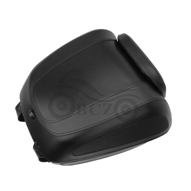 Harley Softail Street Bob Black Saddlebag & Tail Bag Set
