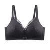 Women Seamless Wireless Push Up Comfortable Gathering Side Collection Thin Cup Bra