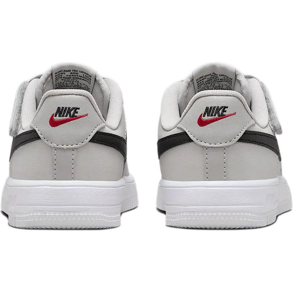 Nike Force 1 Low LV8 EasyOn PS Light Iron Ore Black Kids Sneakers Grey White FZ1010-001