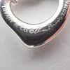 [Used] TIFFANY/Tiffany 925 Open Heart Pendant/Necklace/j88-2