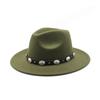 Woolen Hat Ethnic Style Jazz Hat Retro Black Woolen Top Hat Jz-71