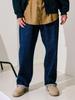 INDIGO S 11210299791 Jeans Wide Fit Denim Pants [BEAMS] Men's