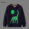 European Boys' Crewneck Hoodie Shirt - Autumn New Arrivals, Long Sleeve for Toddlers and Kids