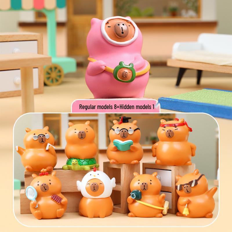 Three Little Hairs (Samuel) Mini Plush Animal Doll Blind Box - Cute, Creative, Funny Ornament