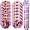 K-POP Girl Group Birthday Party Supplies For Kids Happy Birthday Banner Table Decoration Balloons Plates Cups Background Cloth