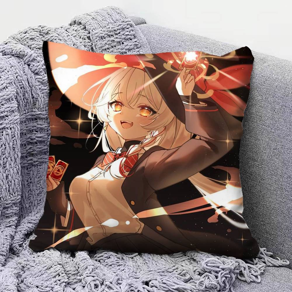 Eri Shirao Blue Archive Anime Girl  Pillow Covers Home Sofa Cushion Covers and Aecorative Custom