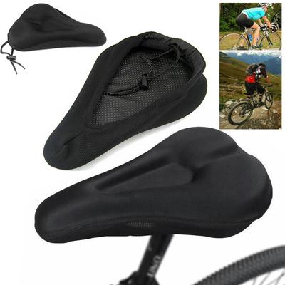 Bicycle Seat Soft Thickened MTB Bicycle Seat Cushion Breathable Bicycle Saddle Seat Bike Foam Seat Pad Cycling Cushion Cover Bicycle Accessories