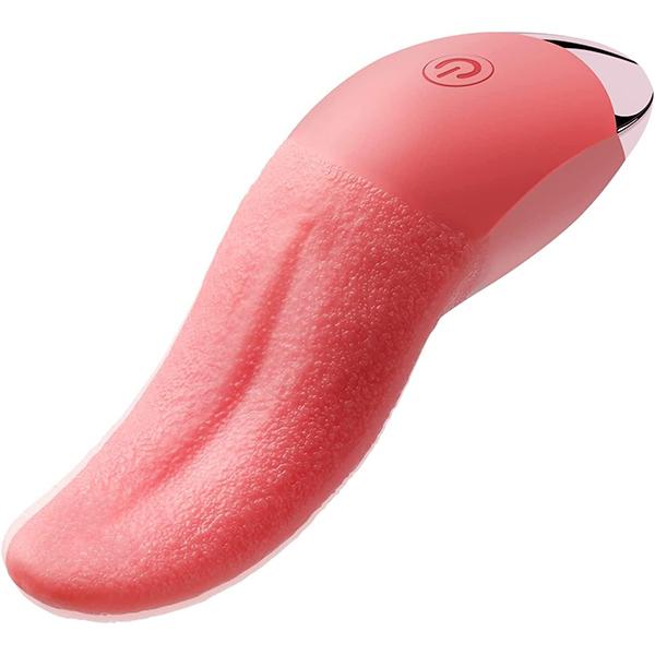 Heizung Zunge lecken Vibrator Sexspielzeug für Frauen Zungenmassagegerät für Sex Zunge lecken Klitoris Stimulator G-Punkt Nippel Weiblicher Masturbator