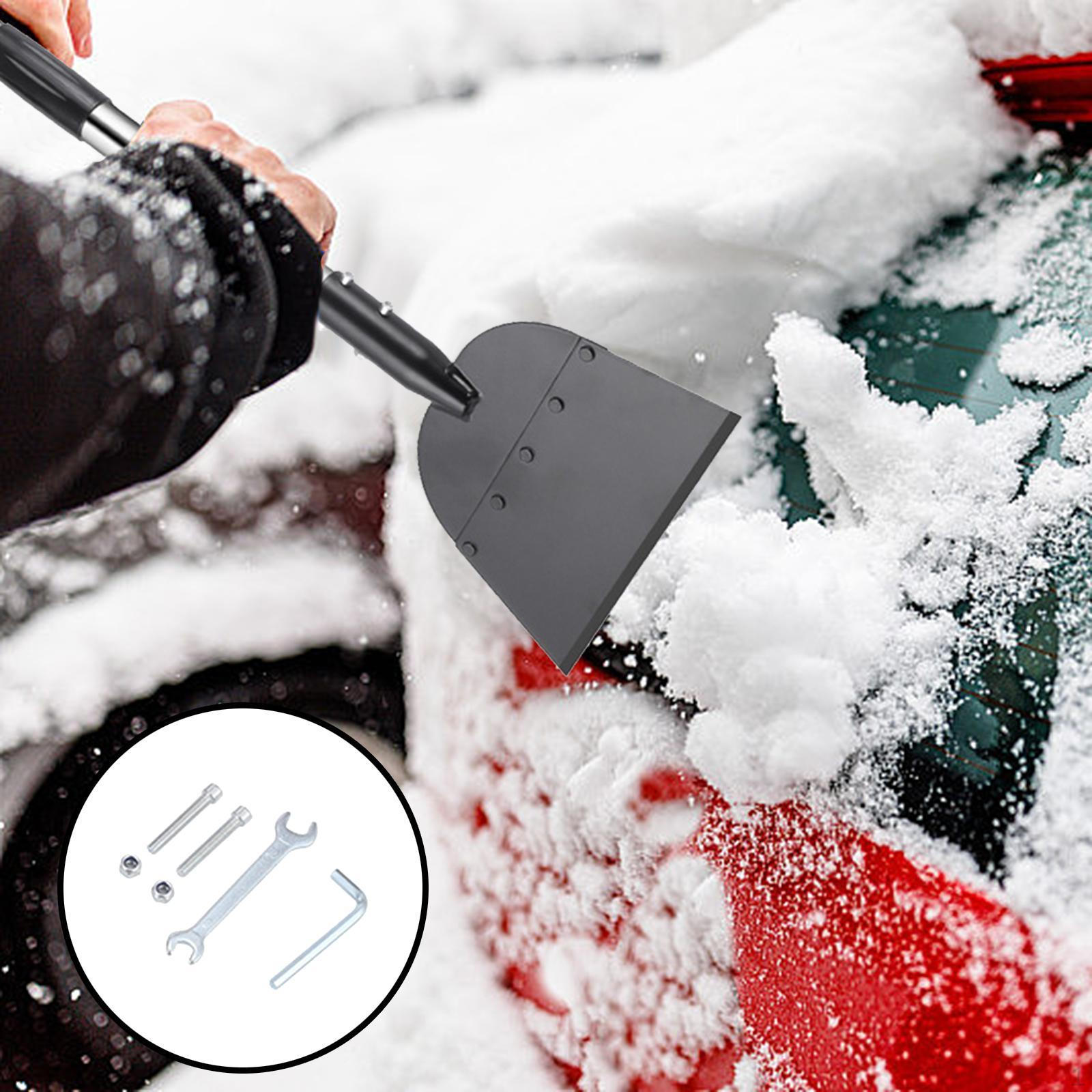 

Лопата для уборки снега Садовый инструмент Очистка сада Нескользящее удаление льда с дорожек 3 Sections