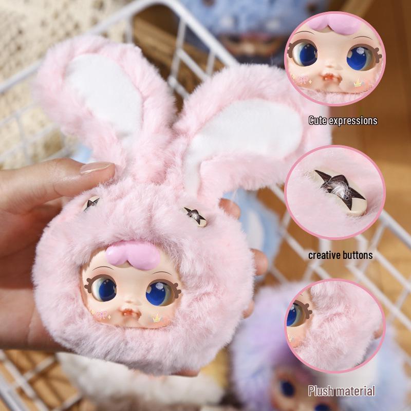 DUDU Cute Pet Zoo Pendant Plush Blind Box Toy for Children & Students by Xiaohongshu.