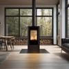 Wood burning steel stove KRATKI HATI Ø 150 5,5 kW 