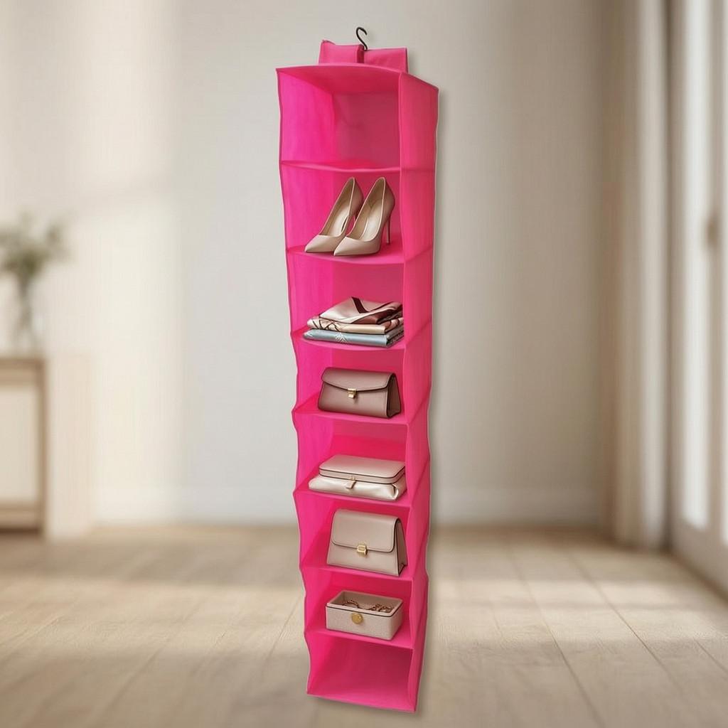 Multipurpose Nonwoven Hanging Shelf For Shoes Clothes And Accessories