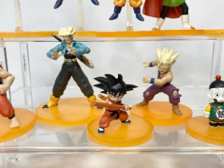 USED DragonBall POSING FIGURES Lot 11pcs Set DBZ Capsule Toy