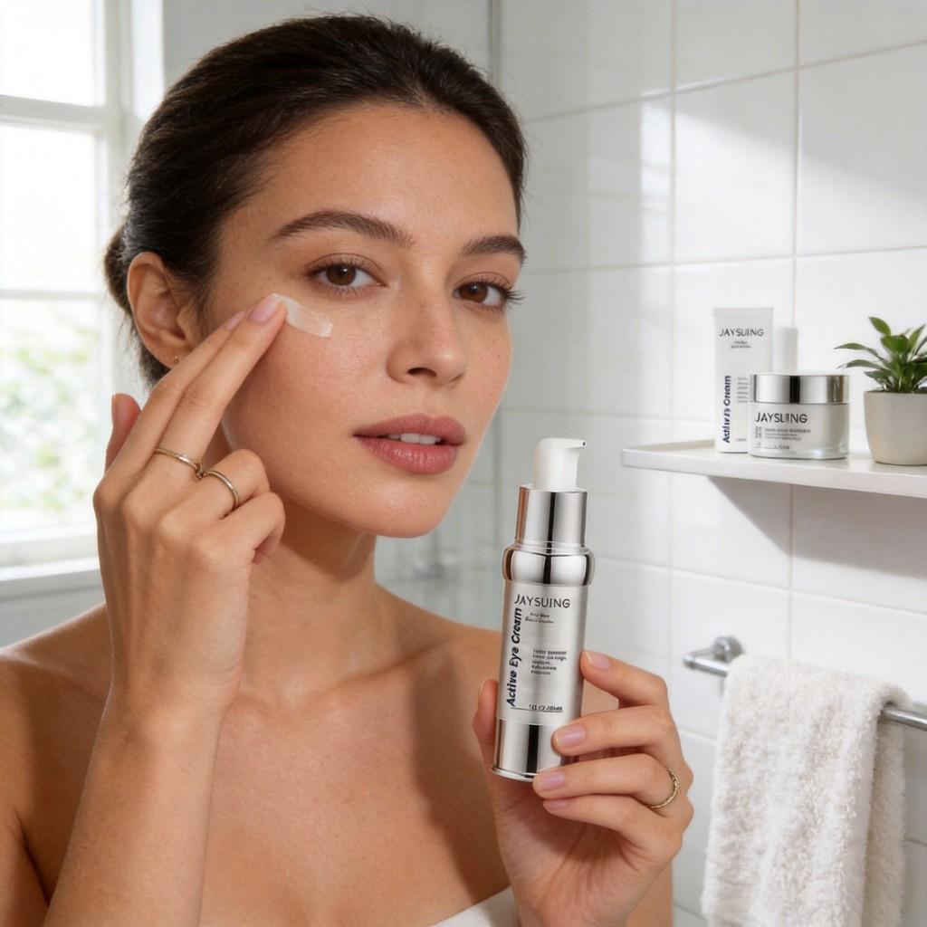 Jaysuing Antiwrinkle Eye Cream With Peptide For Dark Circles And Fine Lines For Mature Skin