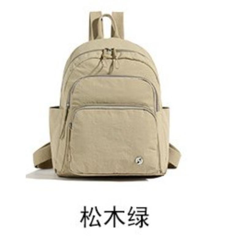 Autumn and Winter New Backpack Versatile, Large Capacity Nylon Cloth Backpack, Women's Simple and Versatile, Male and Female Student Backpack
