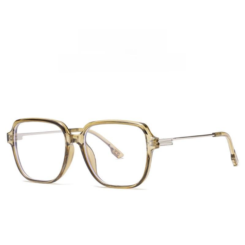 Suntech Retro Square Sunglasses For Men And Women With Blue Light Blocking Pc Lenses