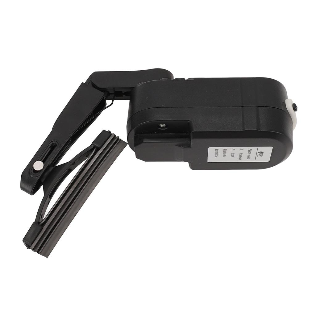 Motorcycle Helmet Wiper Rechargeable 2 Speed Switch Water Resistant Windshield Wiper for Motorbike Visor 800mAh Battery