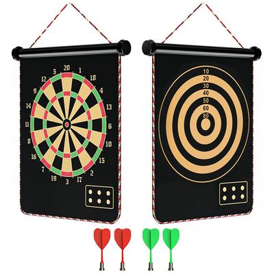 Jeu d'extérieur de fléchettes magnétiques avec 4 fléchettes