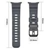 Soft Rubber Band For Samsung Galaxy Watch 8 Classic 46mm Strap Man Sport Bracelet for Samsung Galaxy Ultra 47mm Curved End Watch 8 44mm 40mm Wristband
