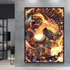 Japanese Anime Canvas Paintings  Pikachu Poster Cartoon Character Picture Bright and Clear Colors High Quality Home Decor