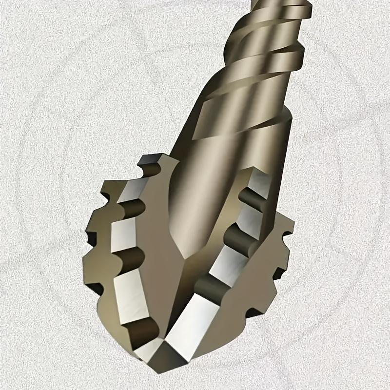 7pcs Drill Bit Suitable for Ceramic Glass Marble Concrete & Steel HeavyDuty Tipped Drill Bits with Hex Shank FourToothed for Dry Drilling Compatible