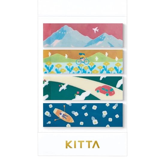 KING JIM Masking Tape KITTA Clear Scenery KITT010 B0B211MX17