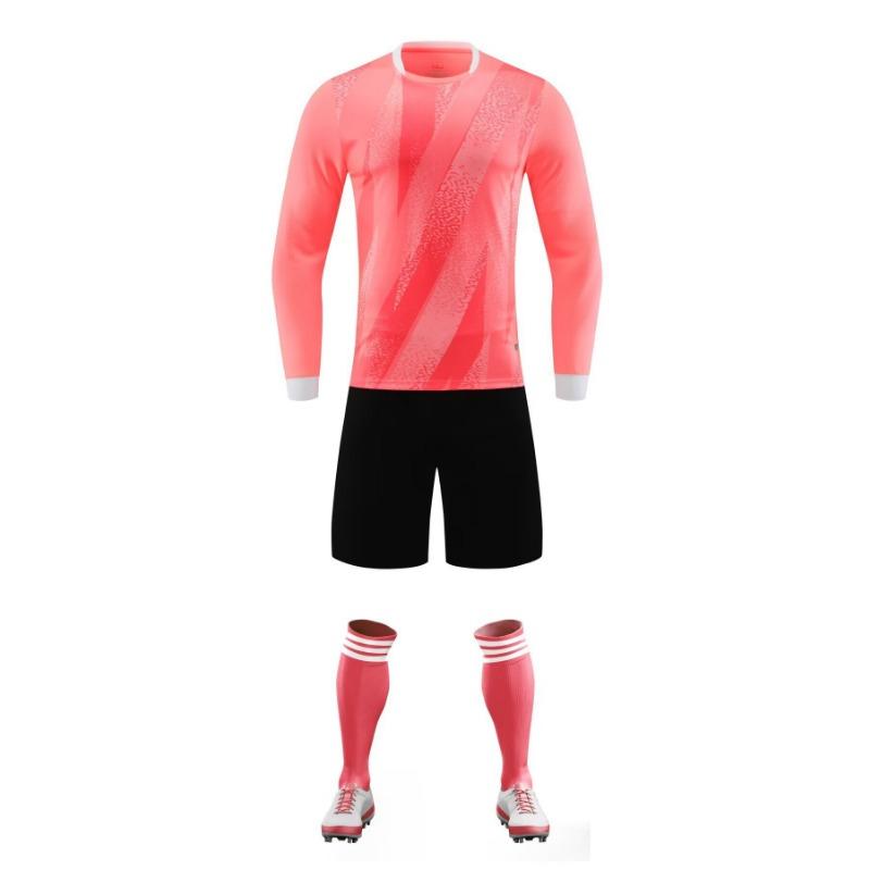 Football Suit Mens Training Suit Suit Personalized Autumn and Winter Adult Childrens Long-sleeved Sports Match Jersey