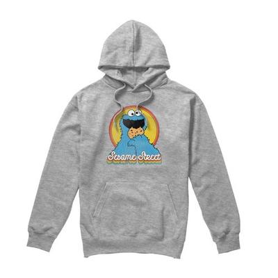 Bluza z kapturem warstwowa melanżowa unisex dla dorosłych Ciasteczkowy Potwór