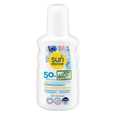 DM Sundance Med Spray Solare Ultra Sensibile Senza Profumo SPF50+ 200ml