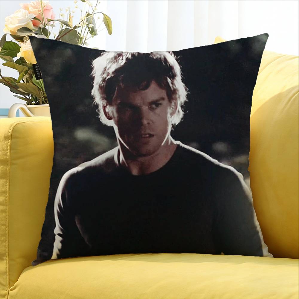 D-Dexter Morgan World Various Sizes Square Pillow Case For Car Home Bedchamber Decor